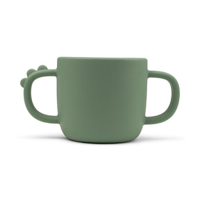 Peekaboo 2-handle cup - Croco - Green - Front
