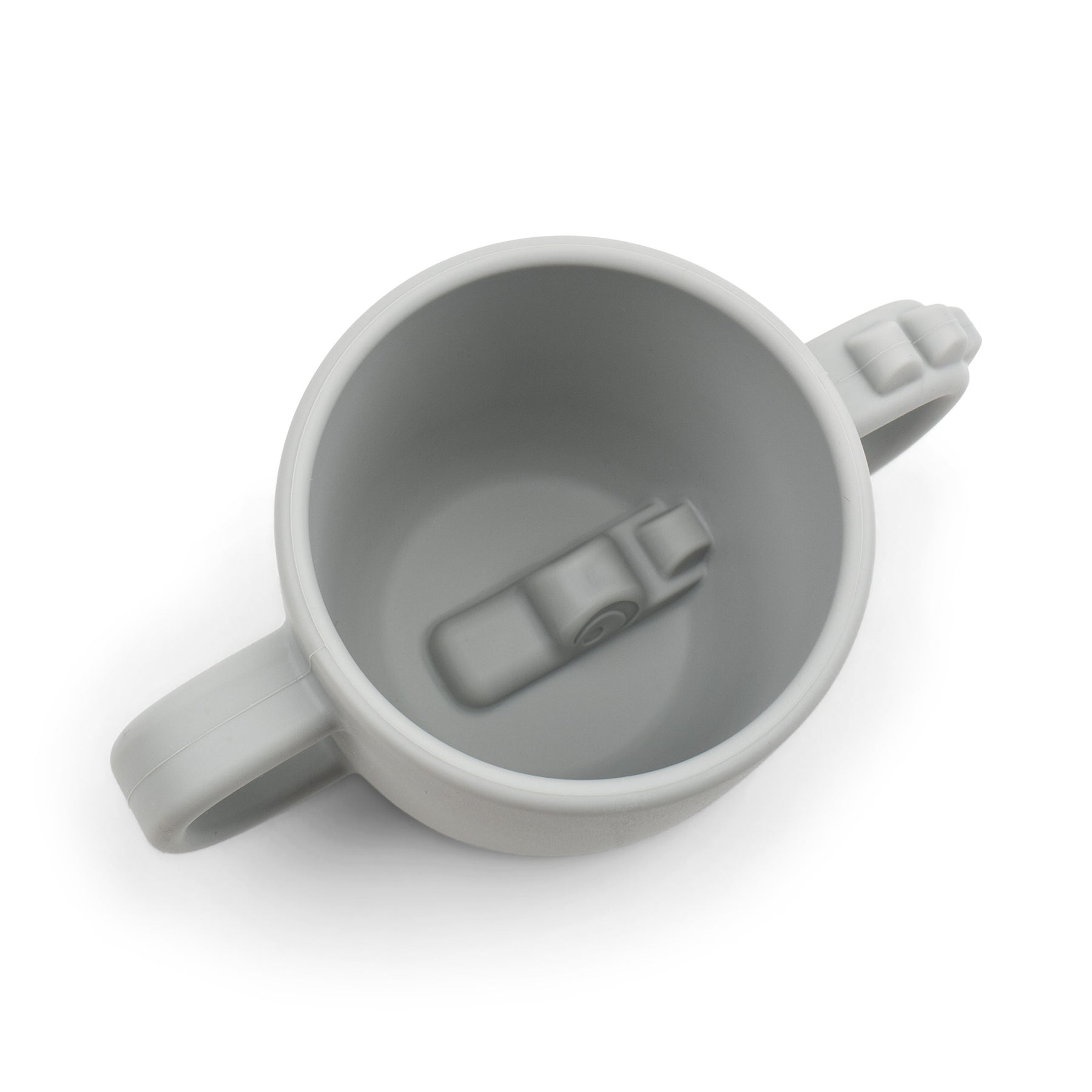 Peekaboo 2-handle cup - Croco - Grey - Detail