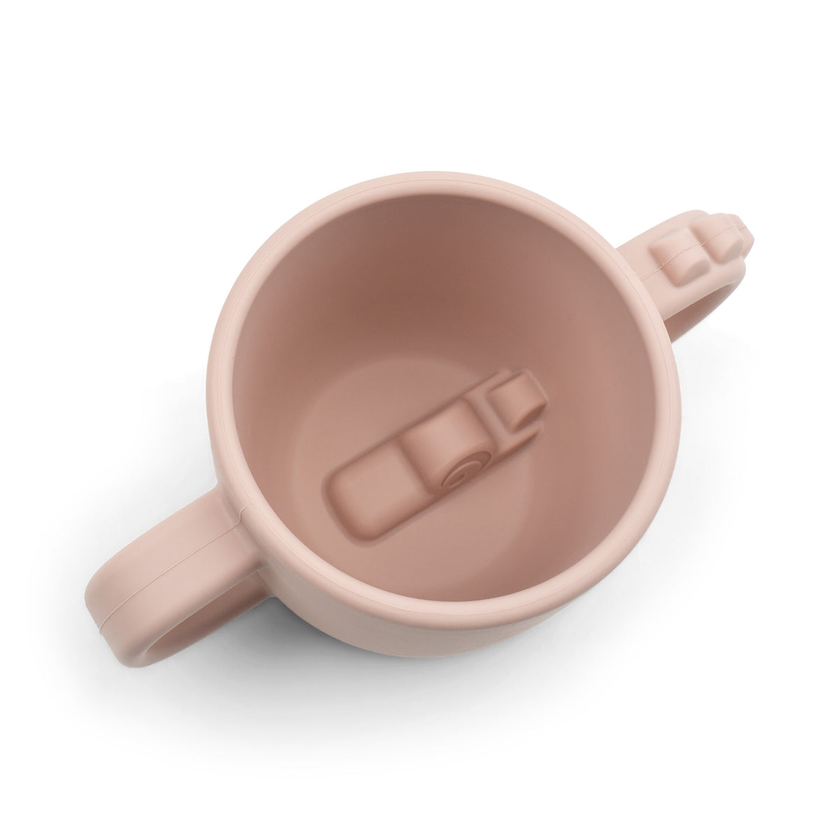 Peekaboo 2-handle cup - Croco - Powder - Detail