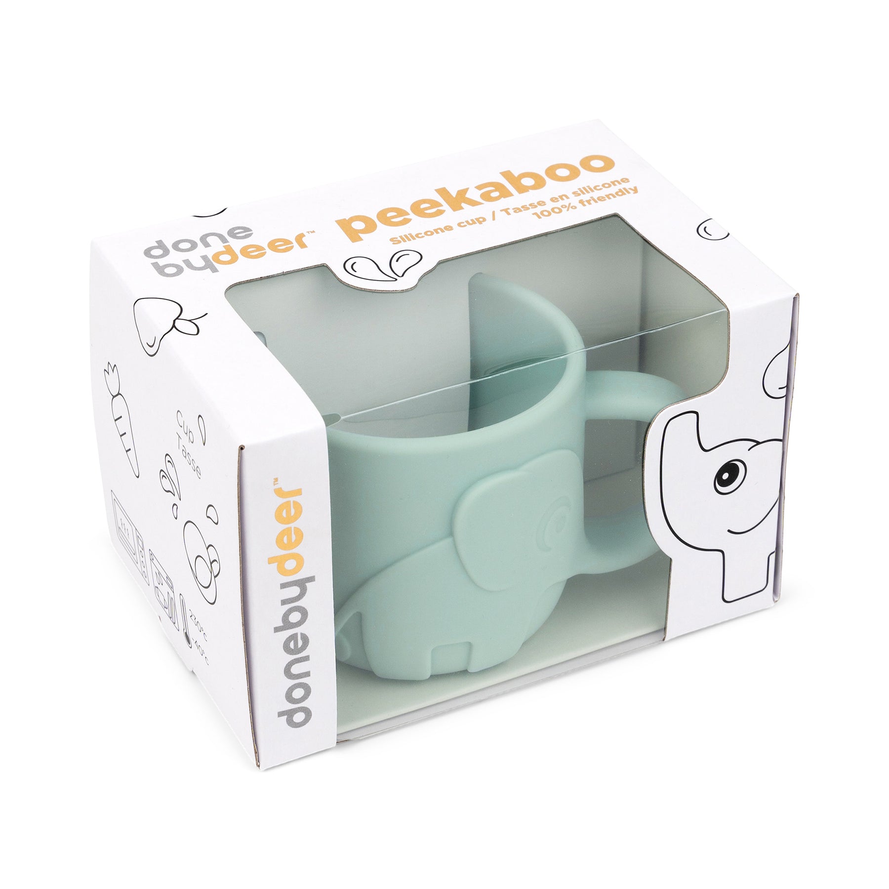 Peekaboo cup - Elphee - Blue - Packaging