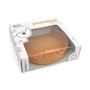 Peekaboo plate - Elphee - Mustard - Packaging