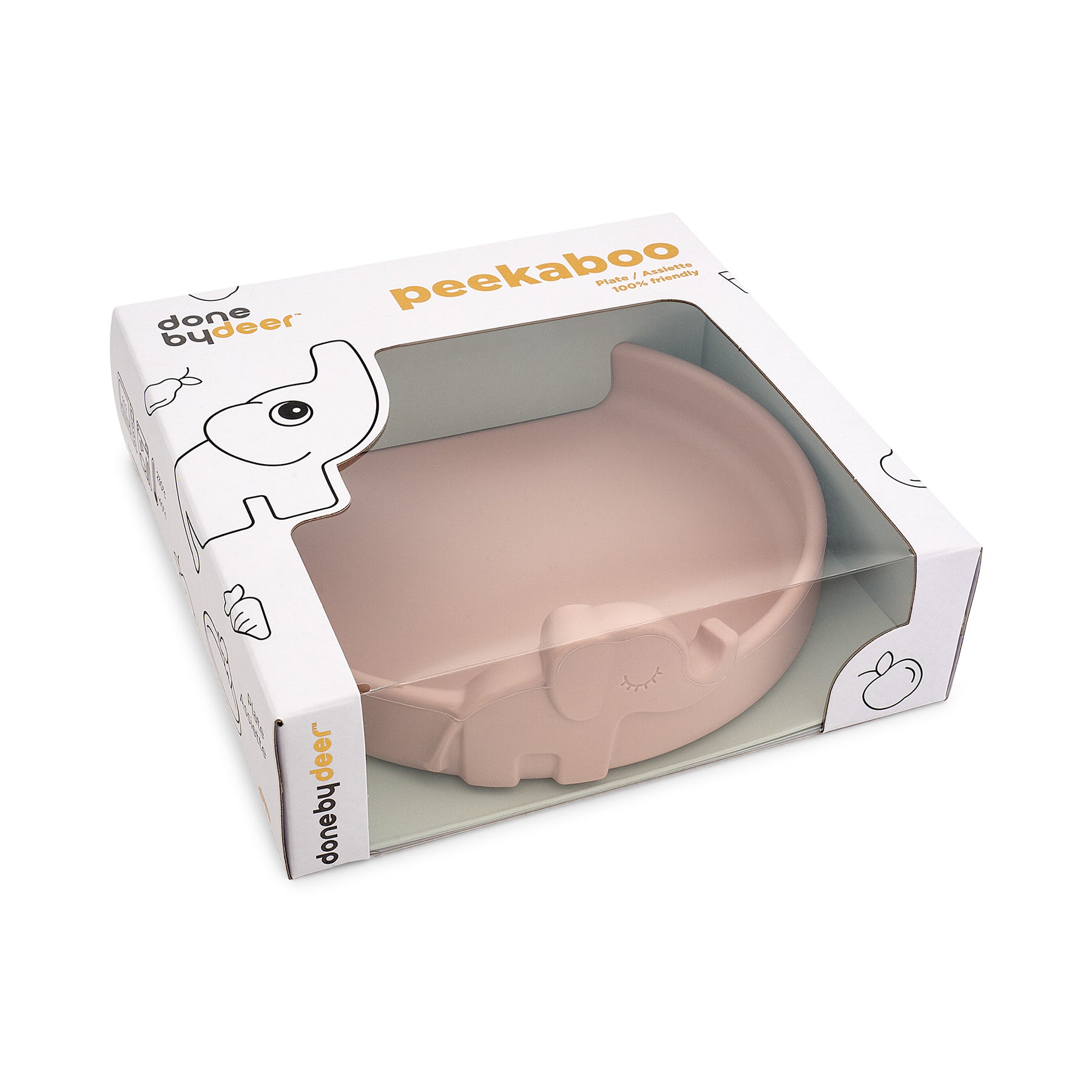 Peekaboo plate - Elphee - Powder - Packaging