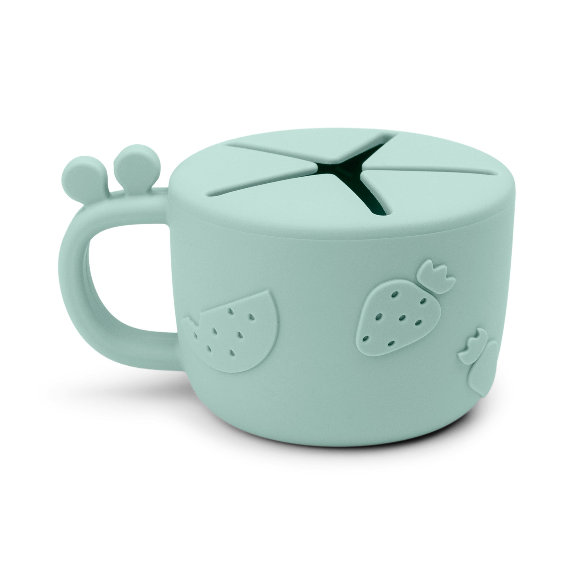 Peekaboo snack cup - Raffi - Blue - Front