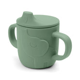 Peekaboo spout cup - Elphee - Green - Front