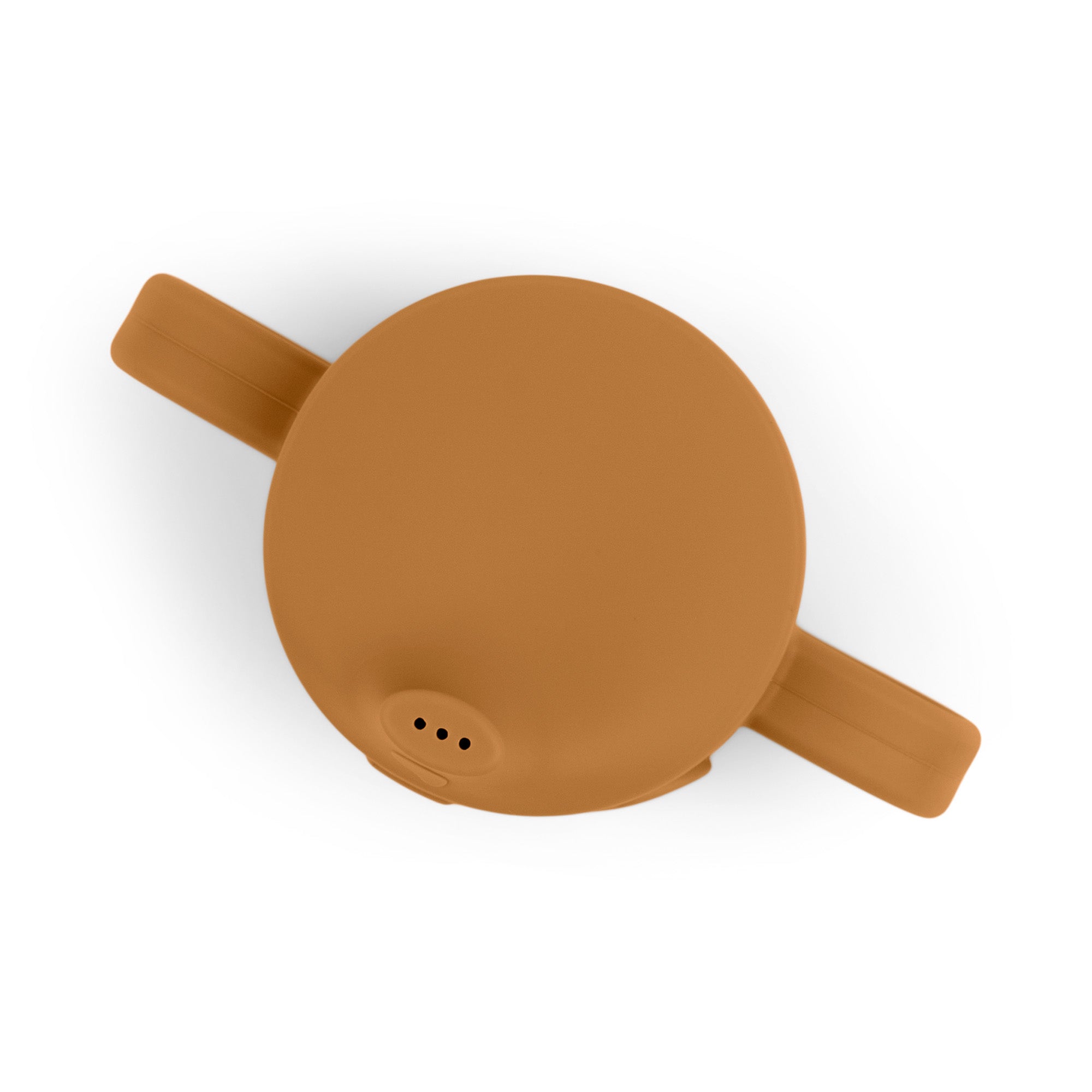 Peekaboo spout cup - Elphee - Mustard - Front