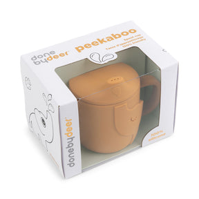 Peekaboo spout cup - Elphee - Mustard - Packaging