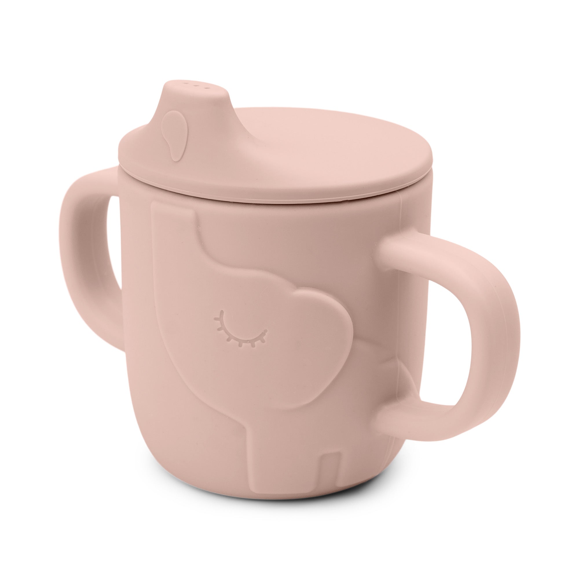 Peekaboo spout cup - Elphee - Powder - Front