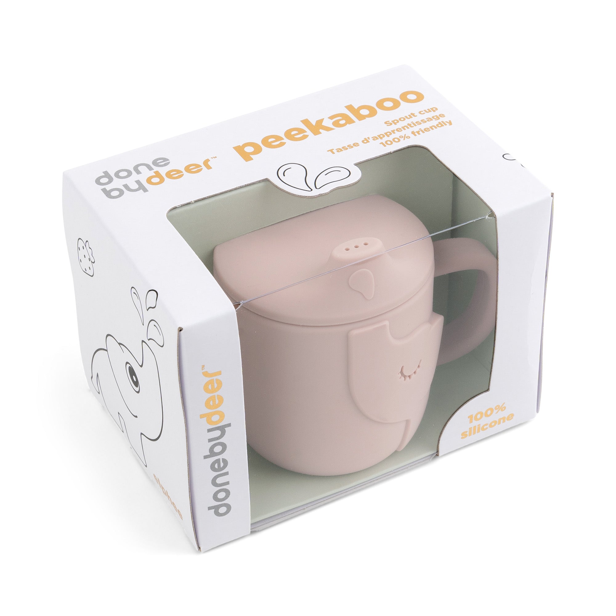 Peekaboo spout cup - Elphee - Powder - Packaging