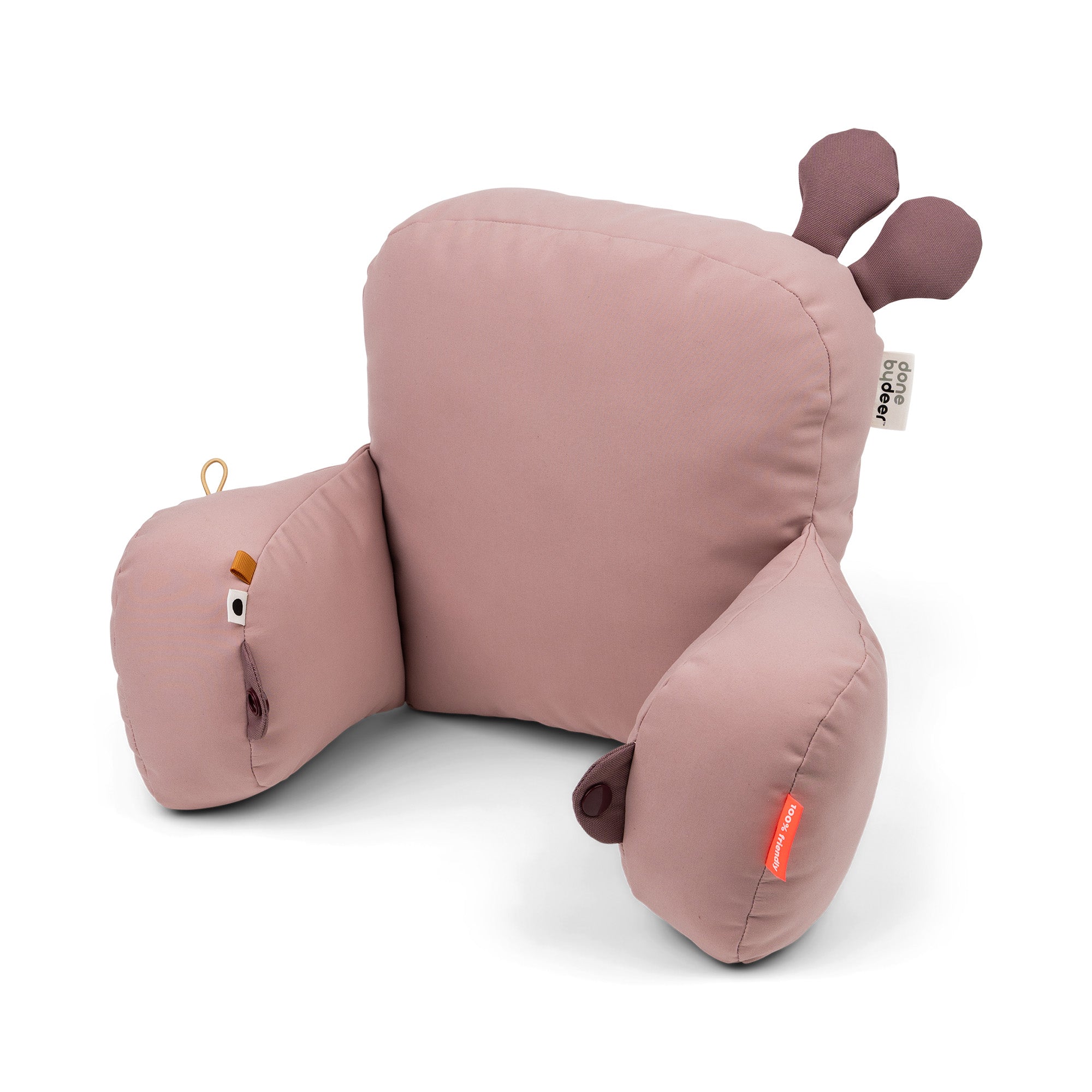 Pram pillow - Raffi - Powder - Front