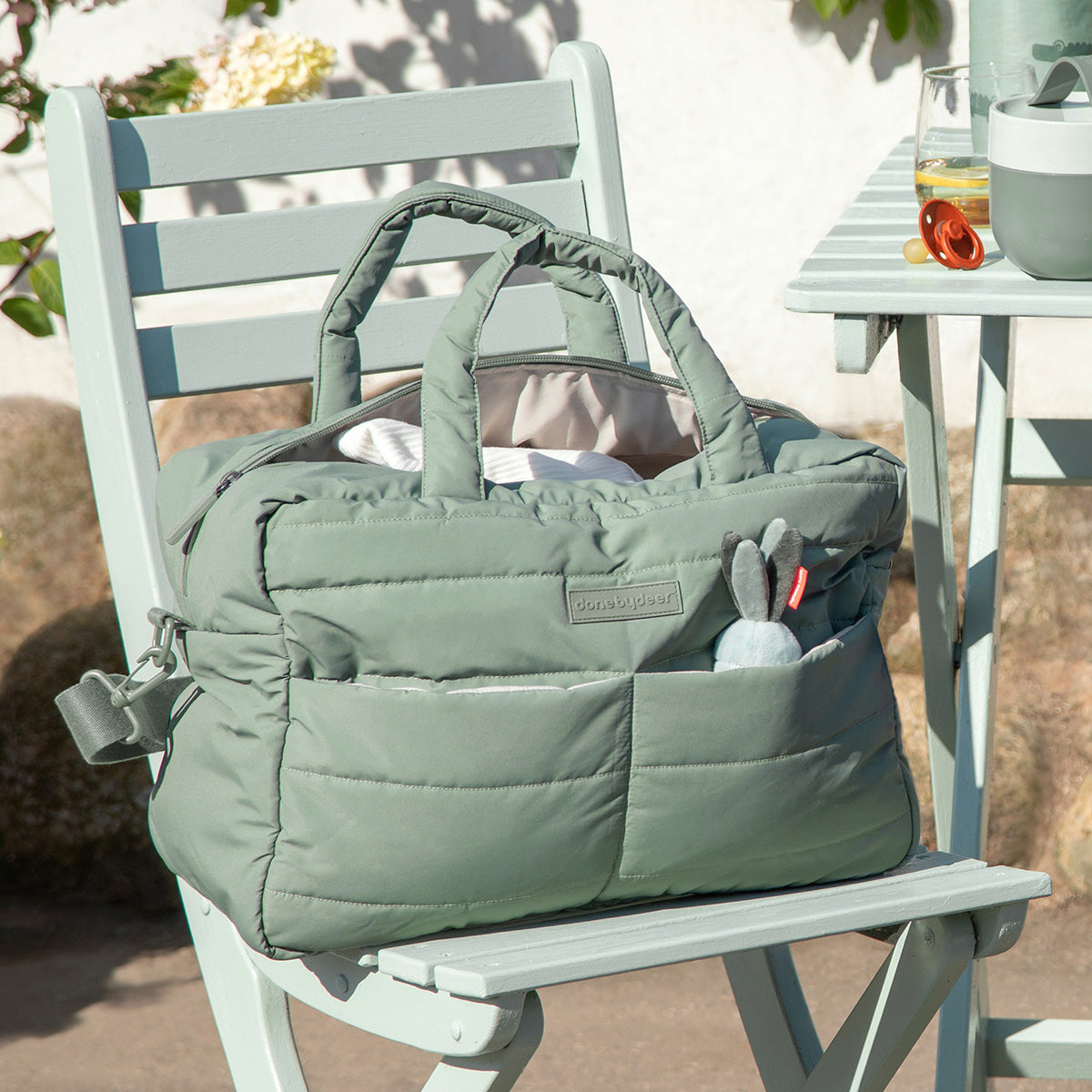 Sea green changing bag Clearance