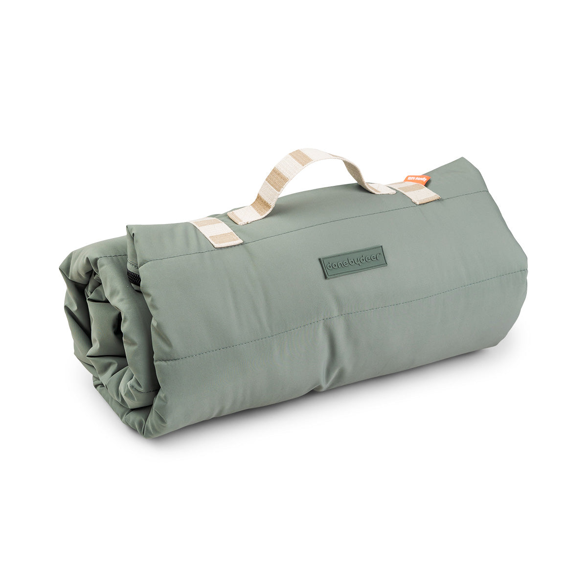 Quilted kids slumber bag - Croco - Green