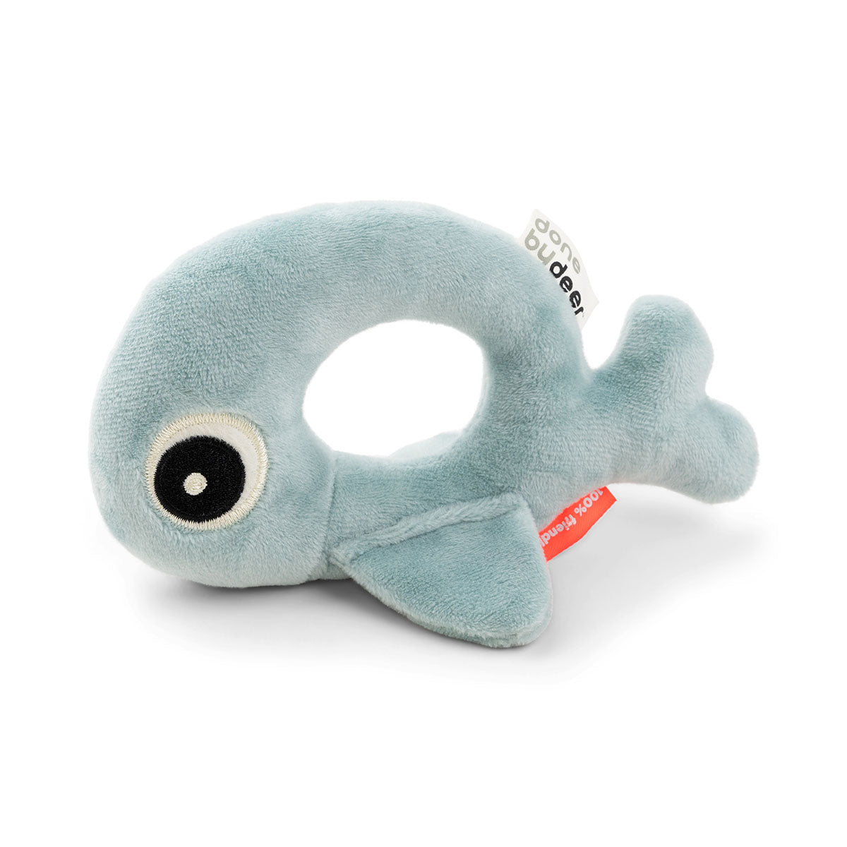 Squishseas Rattles Rangle Rund rangle - Wally - Blå – Shop at Done by Deer official webshop