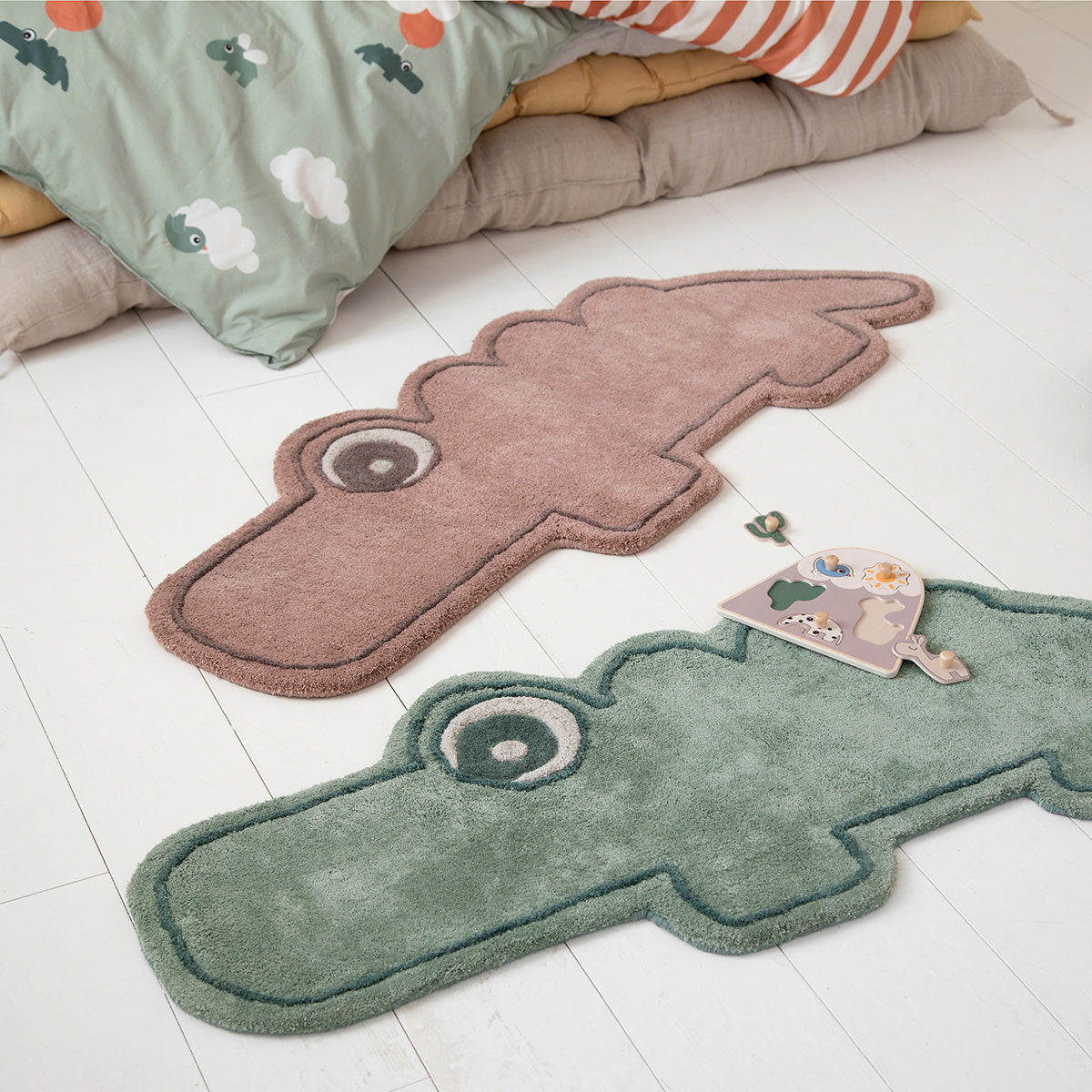 Tapis - Croco - Vert