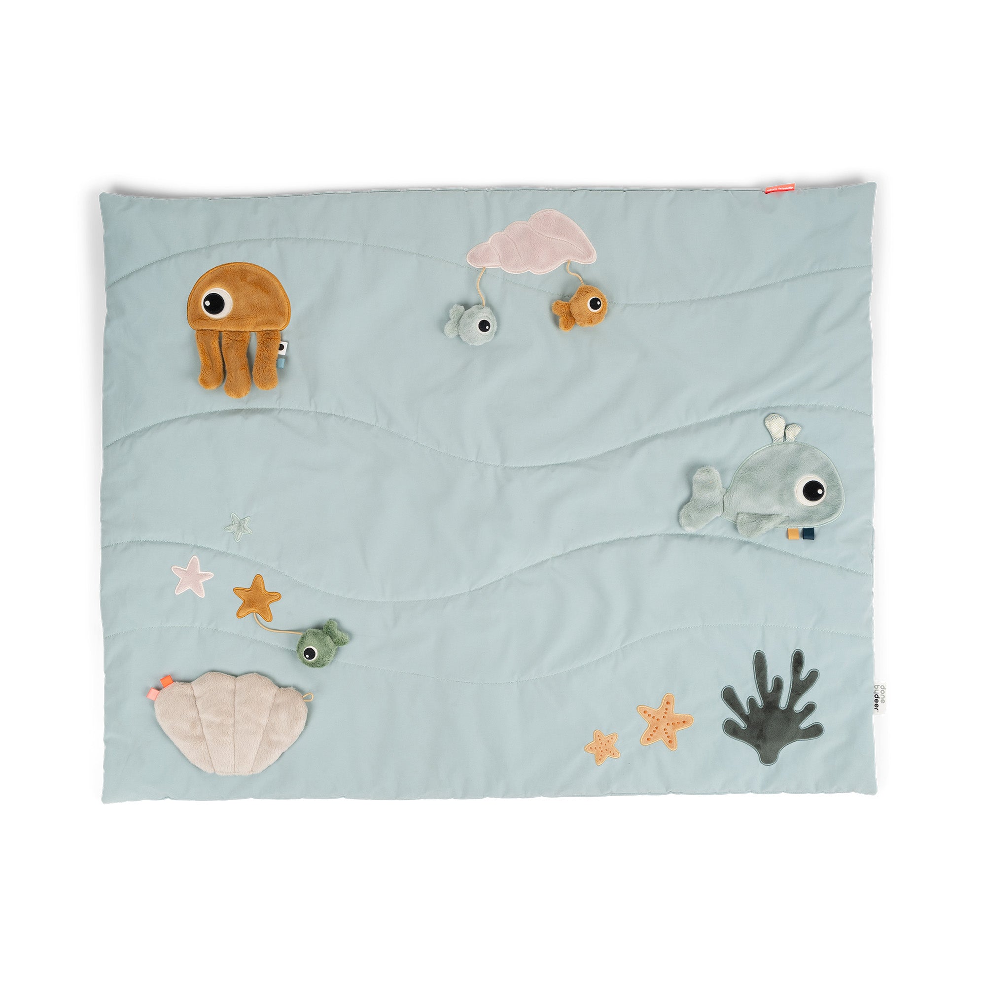 Sensory play mat - Sea friends - Colour mix - Front