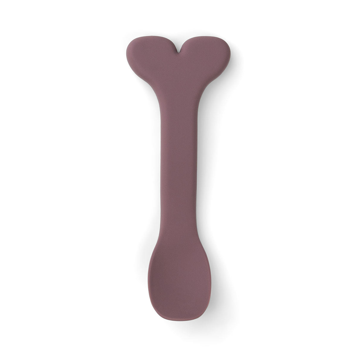 Bol ventouse et cuillère silicone - Wally - Rose