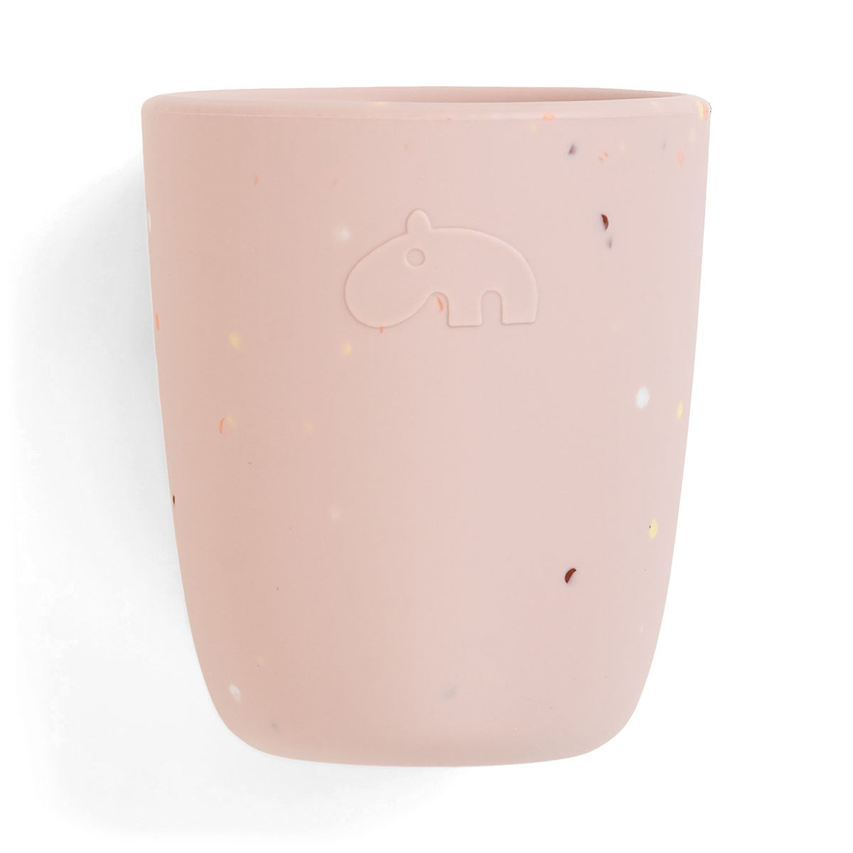 Coffret repas en silicone - Confetti - Rose