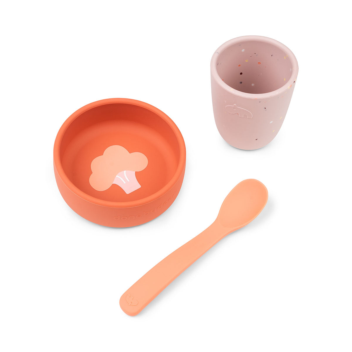 Silicone Baby Bowls with Spoon, 2PCS Baby Feeding Set Suction Bowls for  Kids Toddlers -BPA Free-Baby Dishes Utensils