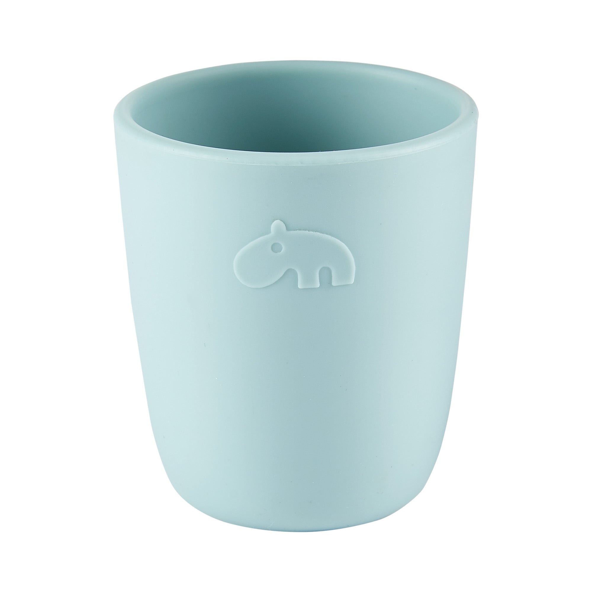 Silicone mini mug - Blue - Front