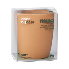 Silicone mini mug - Mustard - Packaging
