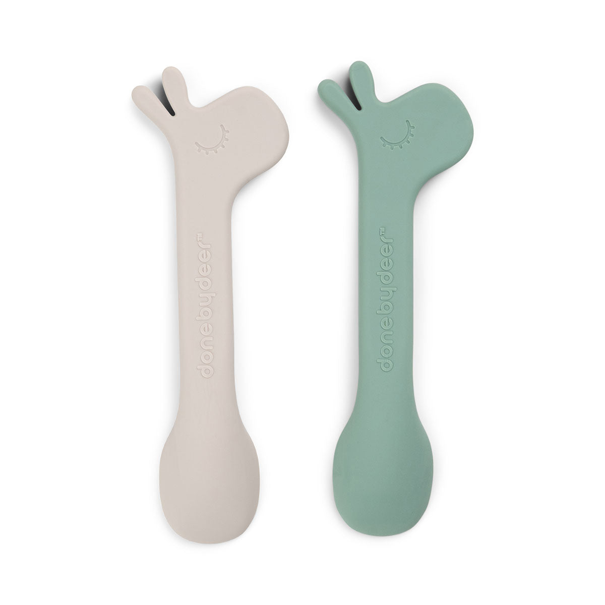 Silicone spoon 2-pack - Lalee - Green