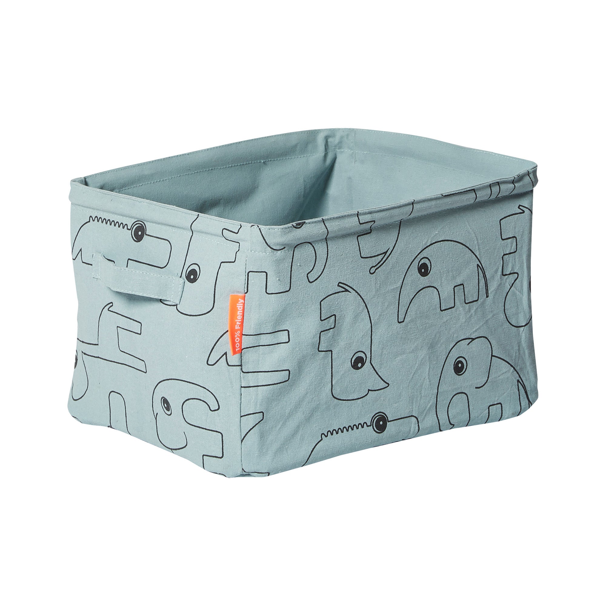 Soft storage doublesided - Contour - Blue - Front