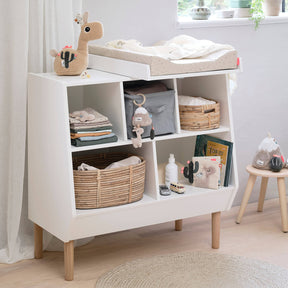 Soft storage basket - Contour - Grey