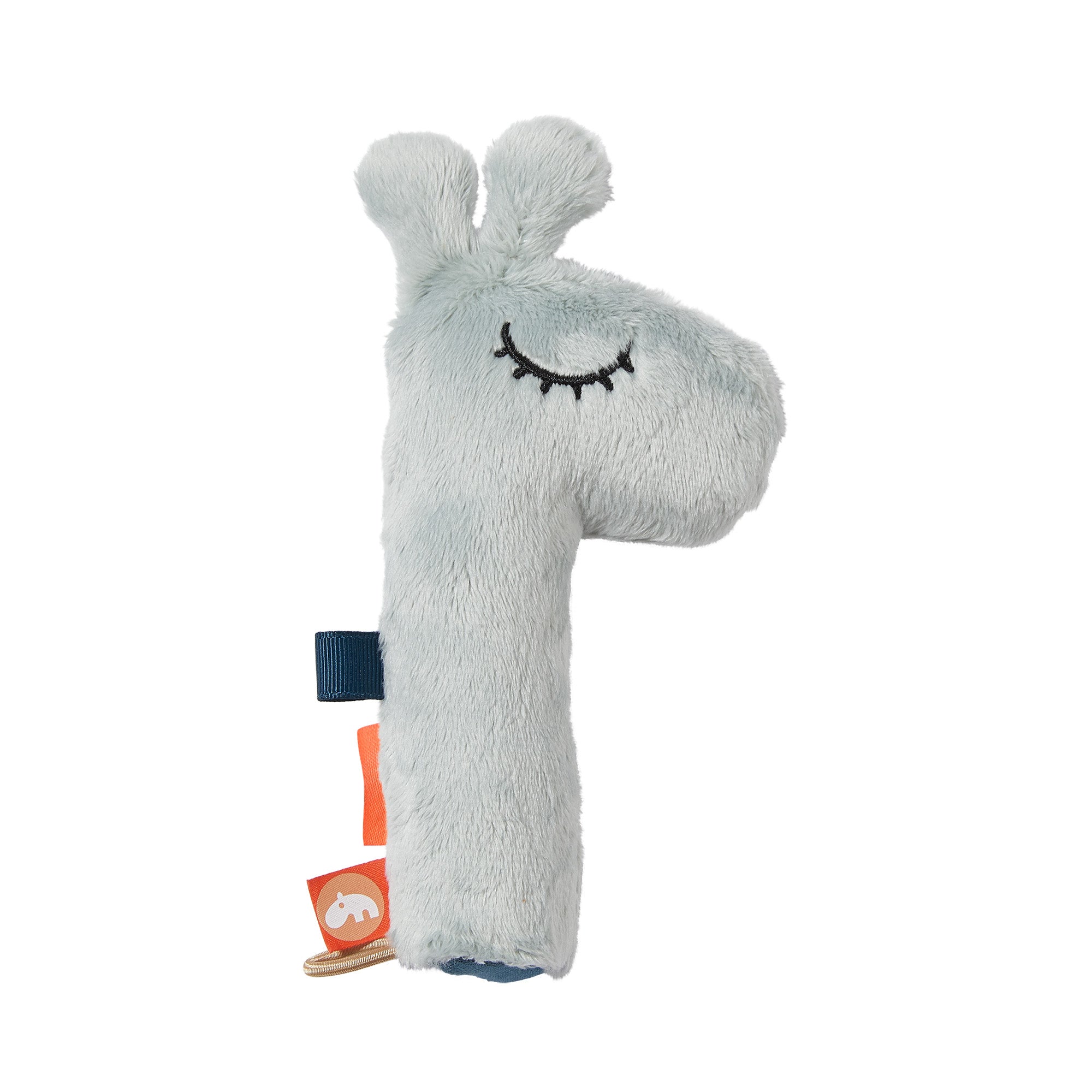 Squeaker rattle - Raffi - Blue - Back