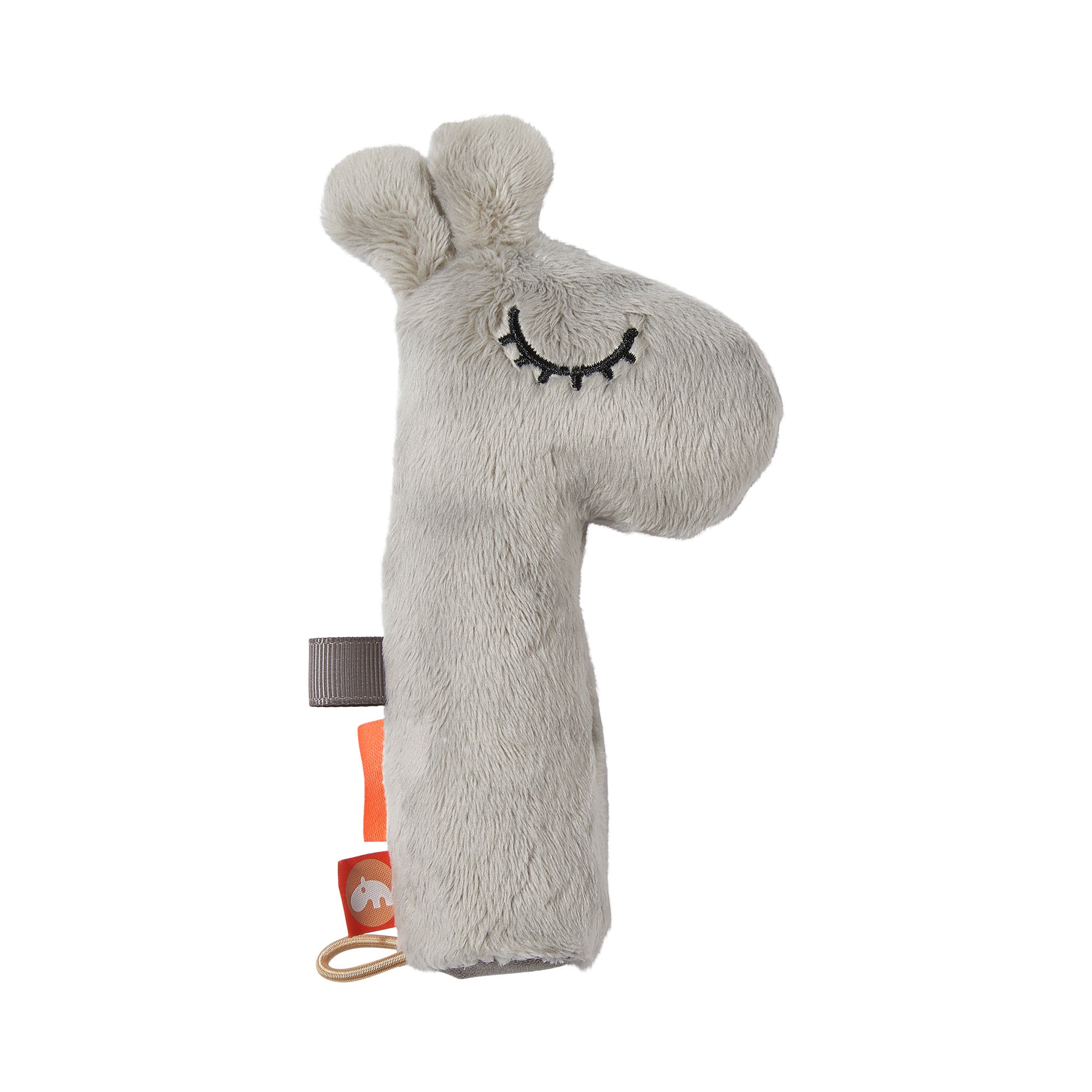 Squeaker rattle - Raffi - Grey - Back