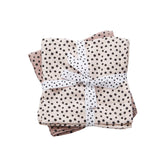 Swaddle 2-pack - Happy dots - Powder