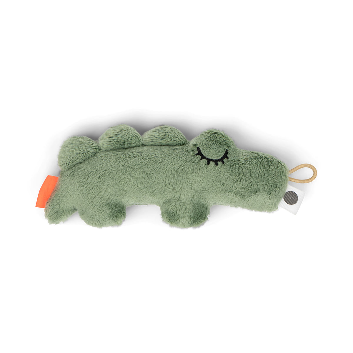 Tiny sensory rattle - Croco - Green - Back