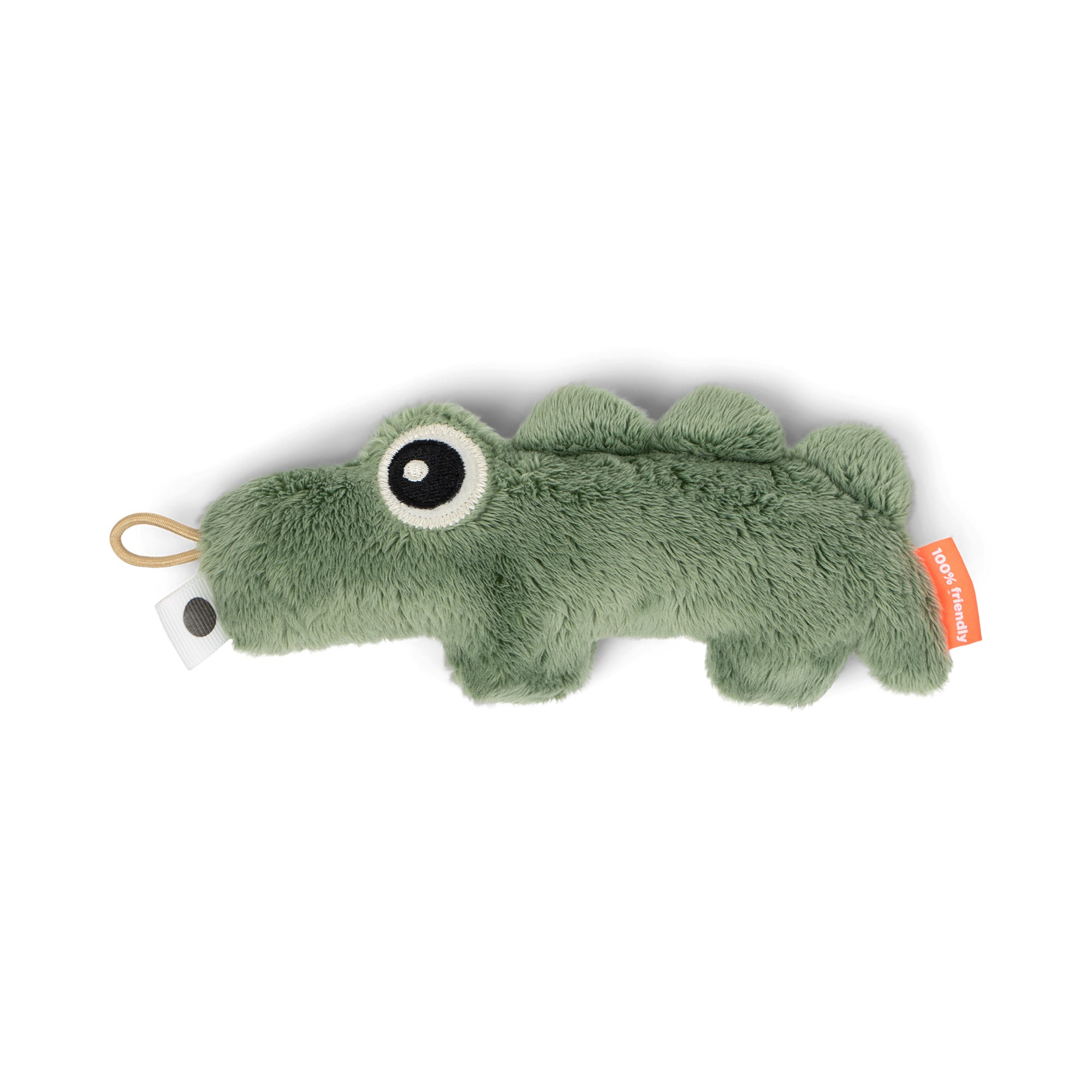 Tiny sensory rattle - Croco - Green - Front