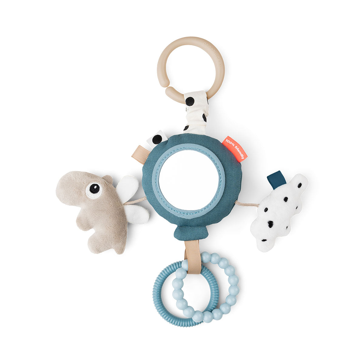 Miroir d'activité To go - Happy clouds - Bleu – Shop at Done by Deer official webshop